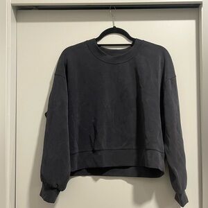 Lululemon Athletica Softstream Perfectly Oversized Cropped Crew - Resale